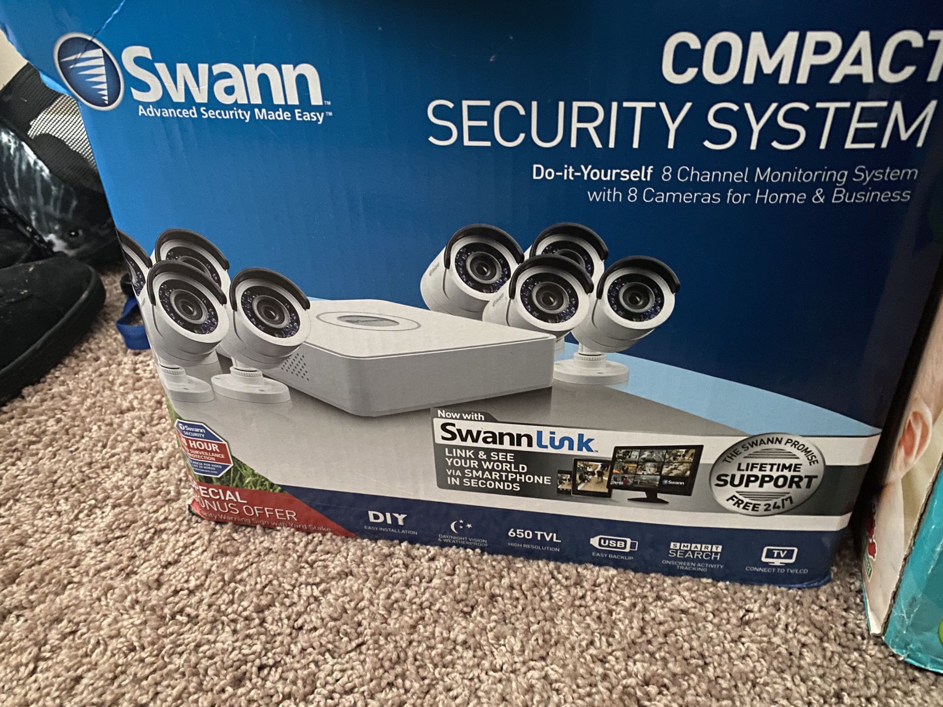 Brand new security cameras