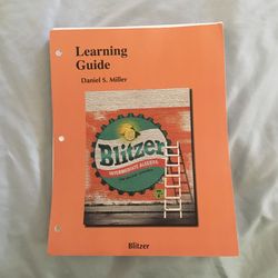 Learning Guide Intermediate Algebra Seventh  Edition 