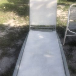Poolside Chairs aluminum frame excellent