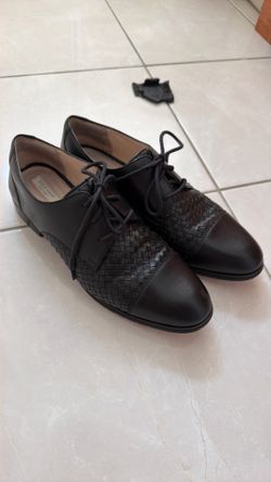 Cole Haan Women’s Black Leather Oxford Shoes Size 9
