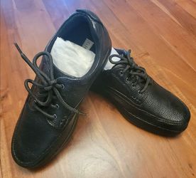 NEW G.H. Bass Black Men's Stanley Shoes Size 9