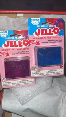 Jello-O squishy toy