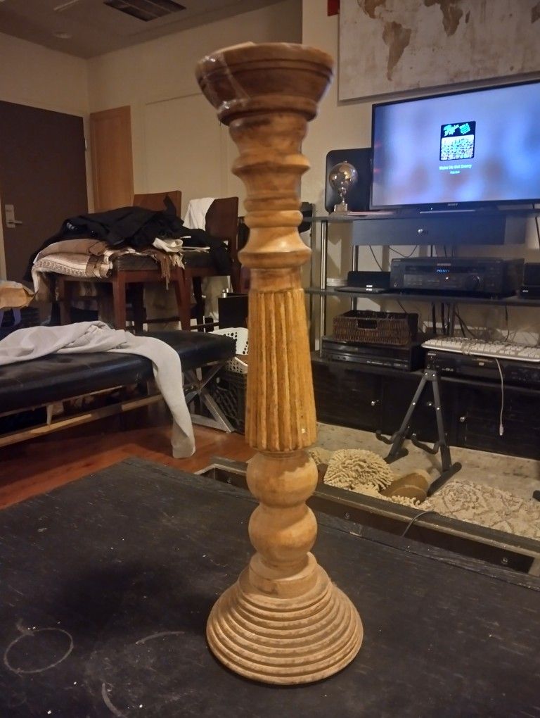Solid Wood Candle Stands