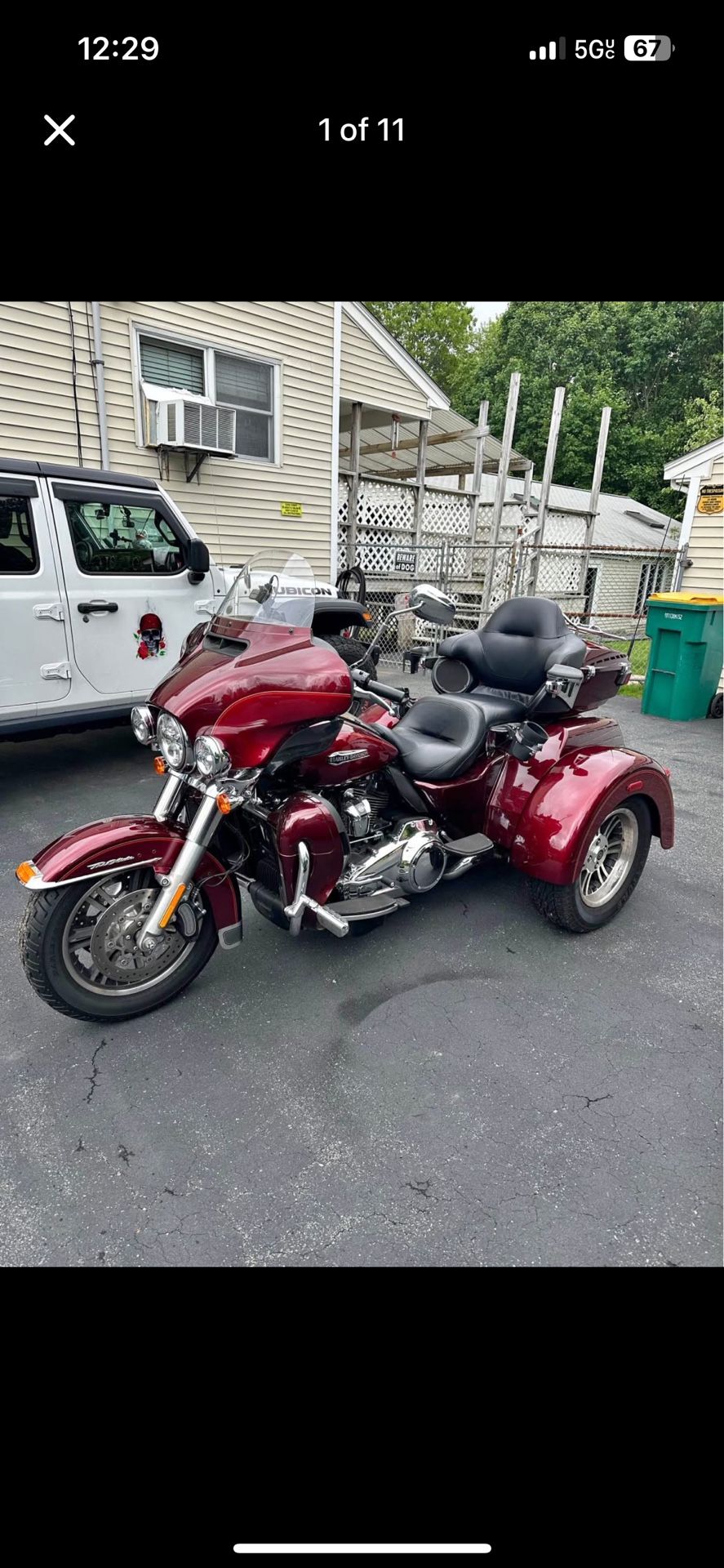 2017 HARLEY Tri HLIDE (107 1750)