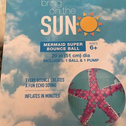 Mermaid Super Bounce Ball