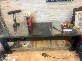 TV CONSOLE TABLE (NEED IT GONE BY TODAY!) OFFER ME ANYTHING