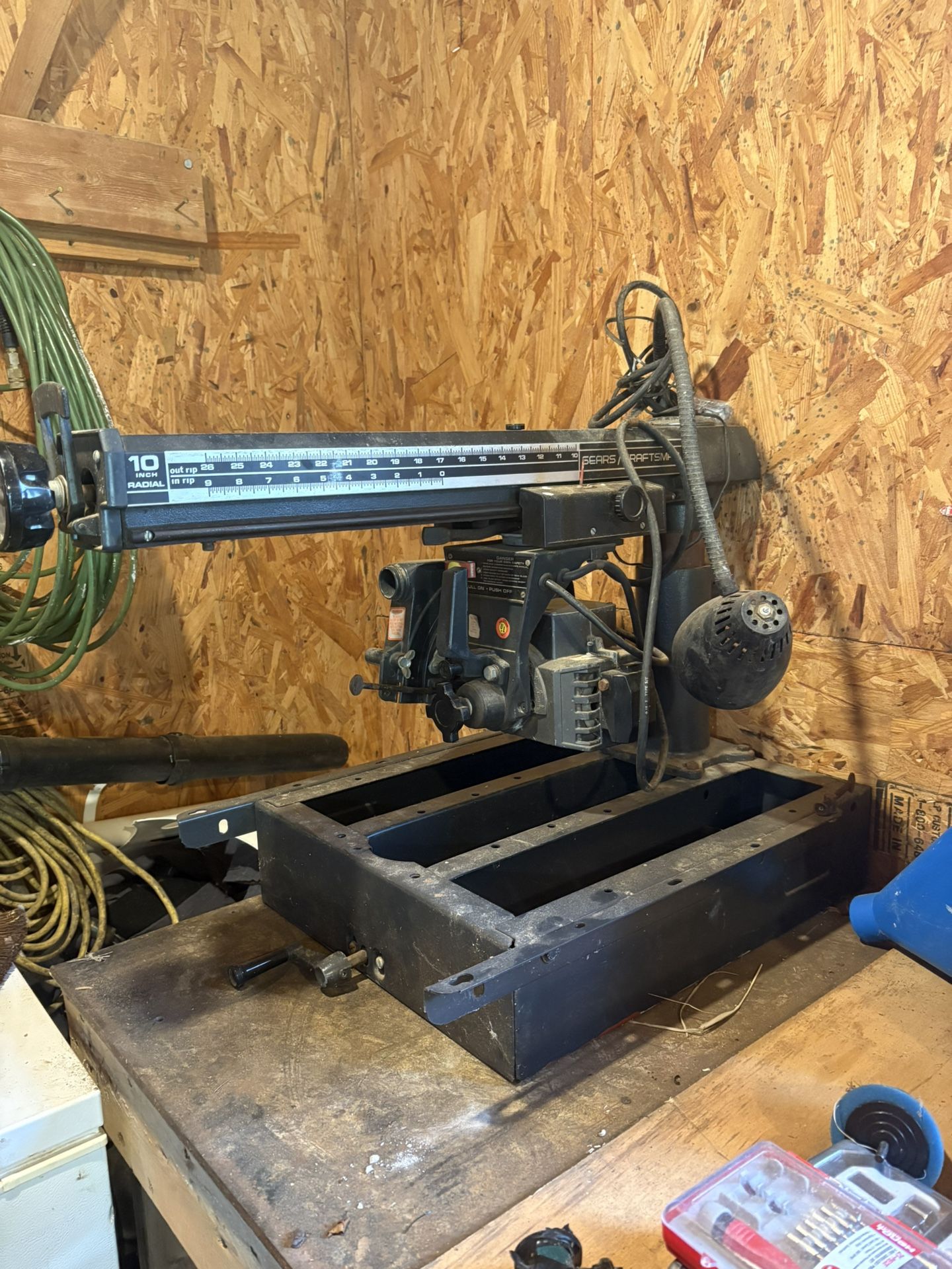 Craftsman/sears 10” Radial Saw