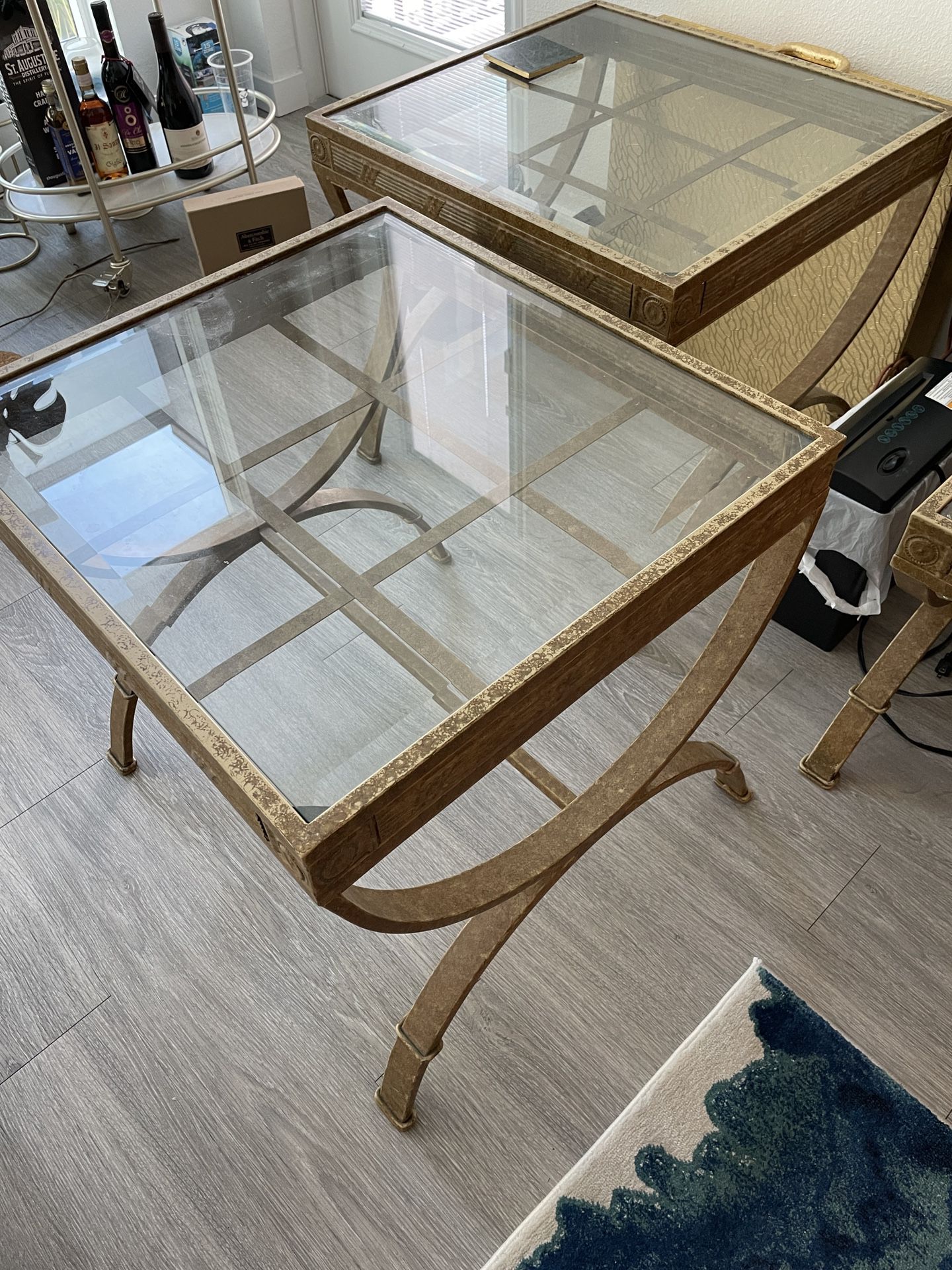 Coffee Table + 2x End Tables Set 