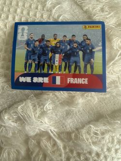 Team France Blue Parallel World Cup 2026 Sticker