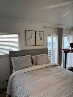 Queen Bed frame and mattress