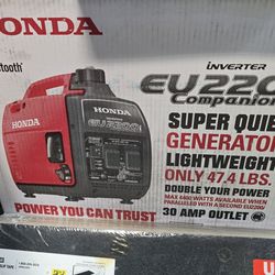 30A RV Connection HONDA Inverter Generator Super Quiet 57dBa, BRAND NEW In Box,Financing Available 