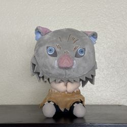 Inosuke Demon Slayer plushie 8in