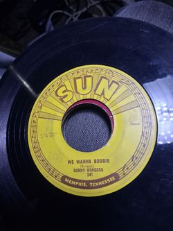 Sonny Burgess Rockabilly Wanna Boogie / Red Headed Woman 45 RPM