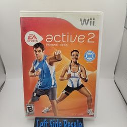 Active 2 Personal Trainer ( Nintendo Wii , 2010 ) - CIB -