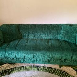 Emerald Green Couch