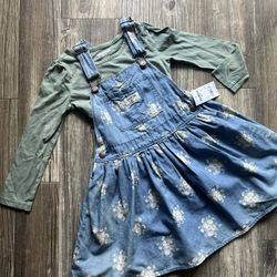 Oshkosh Overall Dress 5T