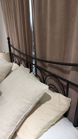IKEA metal bed