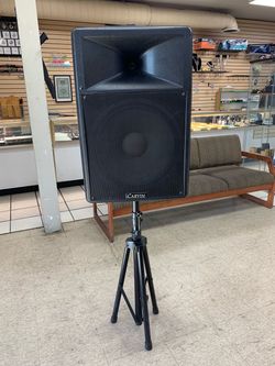 Carvin PM15 Pro sound reinforcement DJ Speaker with stand