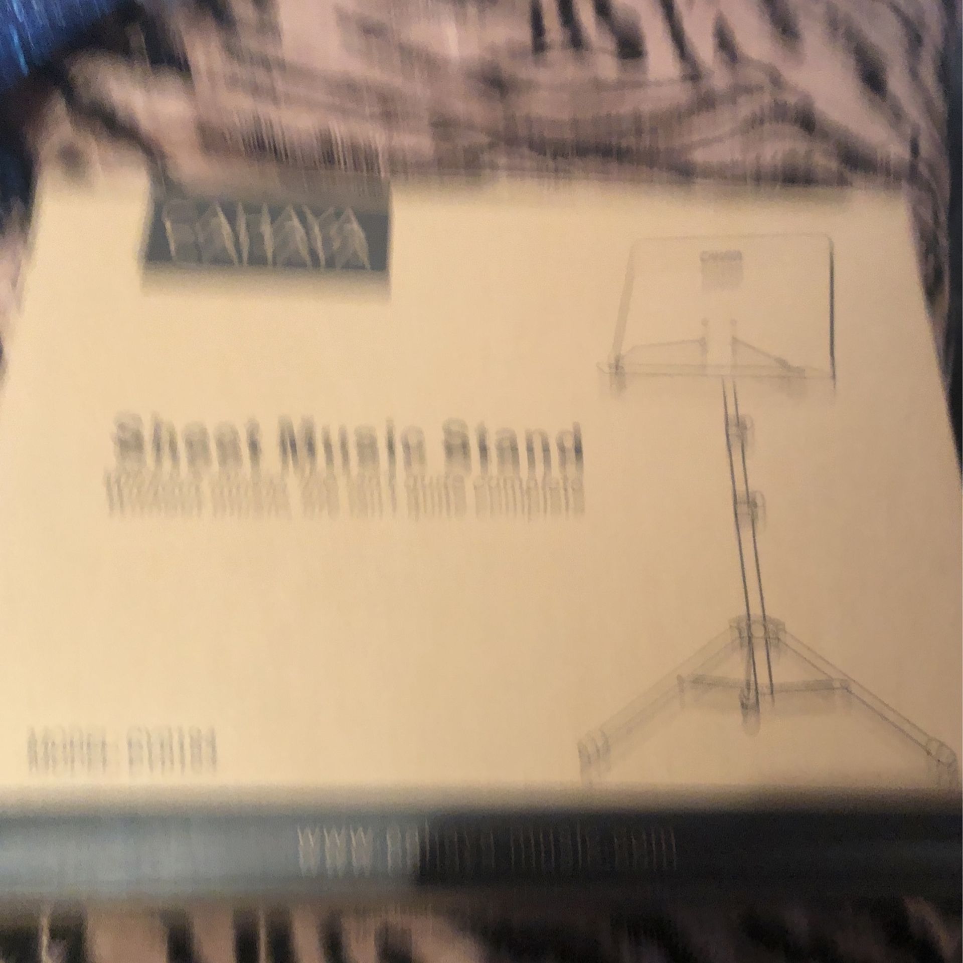 Cagayan sheet music stand model CYO194