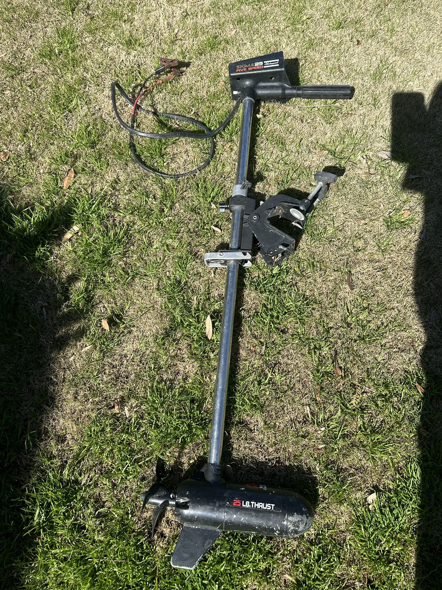 5 Speed Electric Trolling Motor