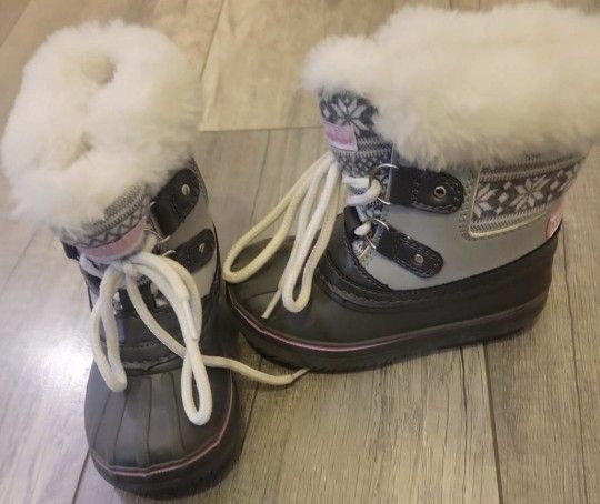 London Fog Girls Baby/Toddler Tottenham Cold Weather Snow Boot NEW

