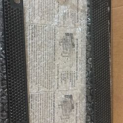 Black Rhinestone License Plate Cover