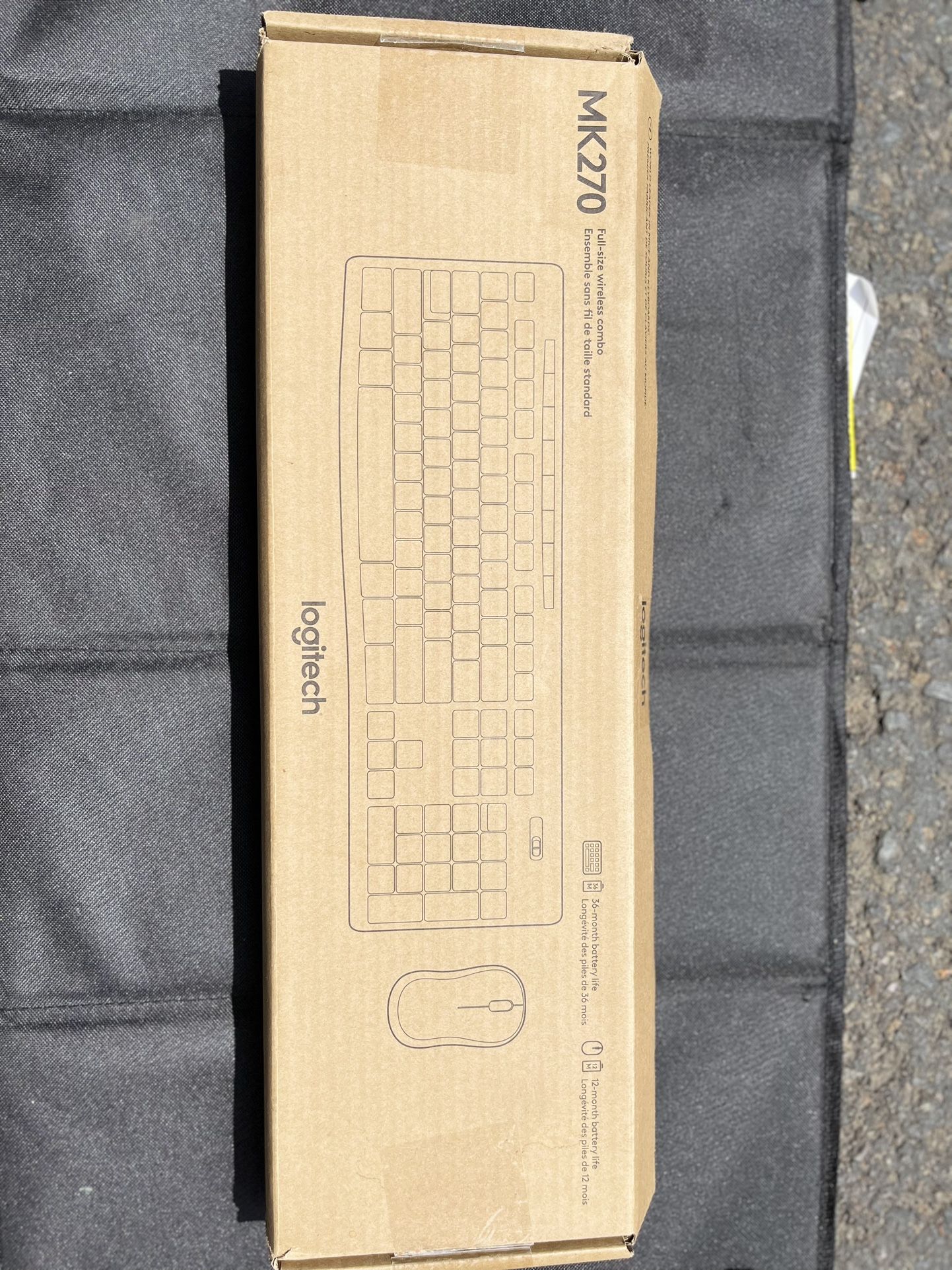 Logitech MK 270 wireless keyboard and mouse