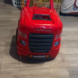 Kids Work On Truck Engine Toy
