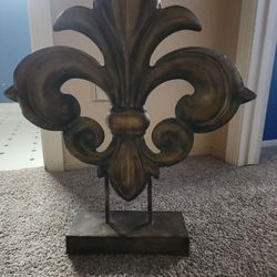 Fleur De Lis Standing Plaque