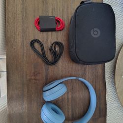 Beats Solo 4 Wireless On-Ear Headphones (Slate Blue)