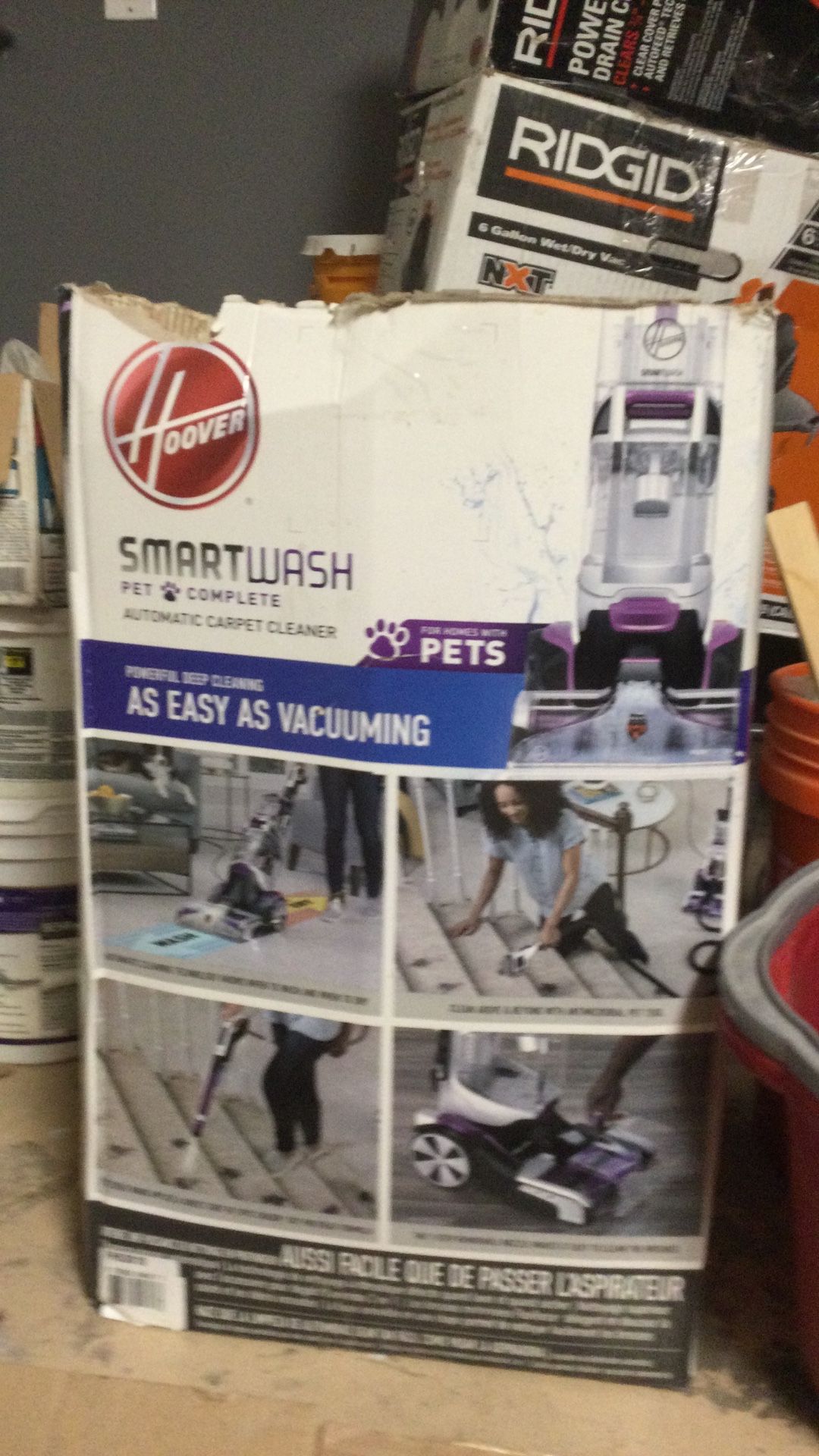 Hoover Smart Wash Auto Carpet Cleaning