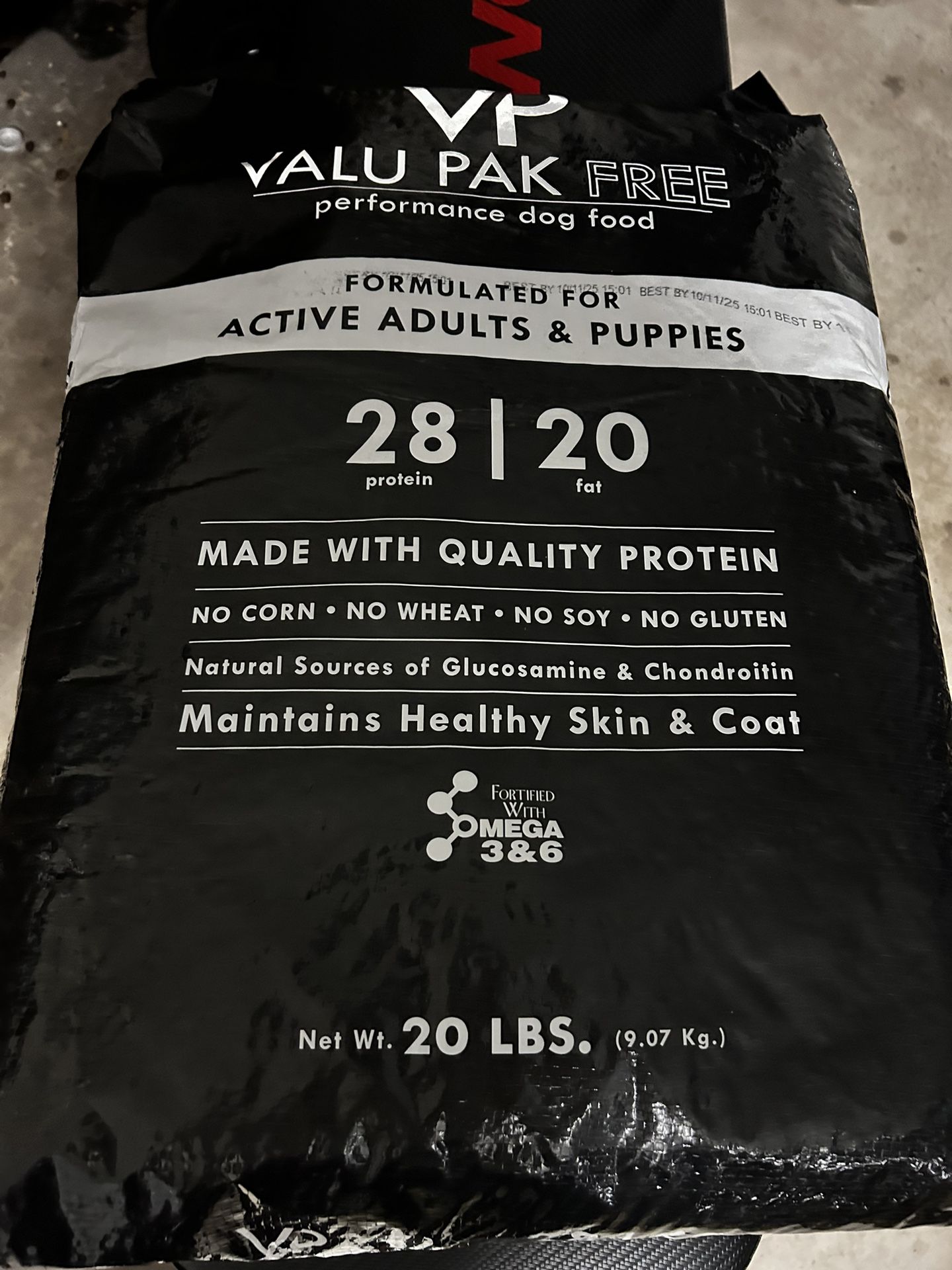 VALU-PAK 28-20 Dog Food