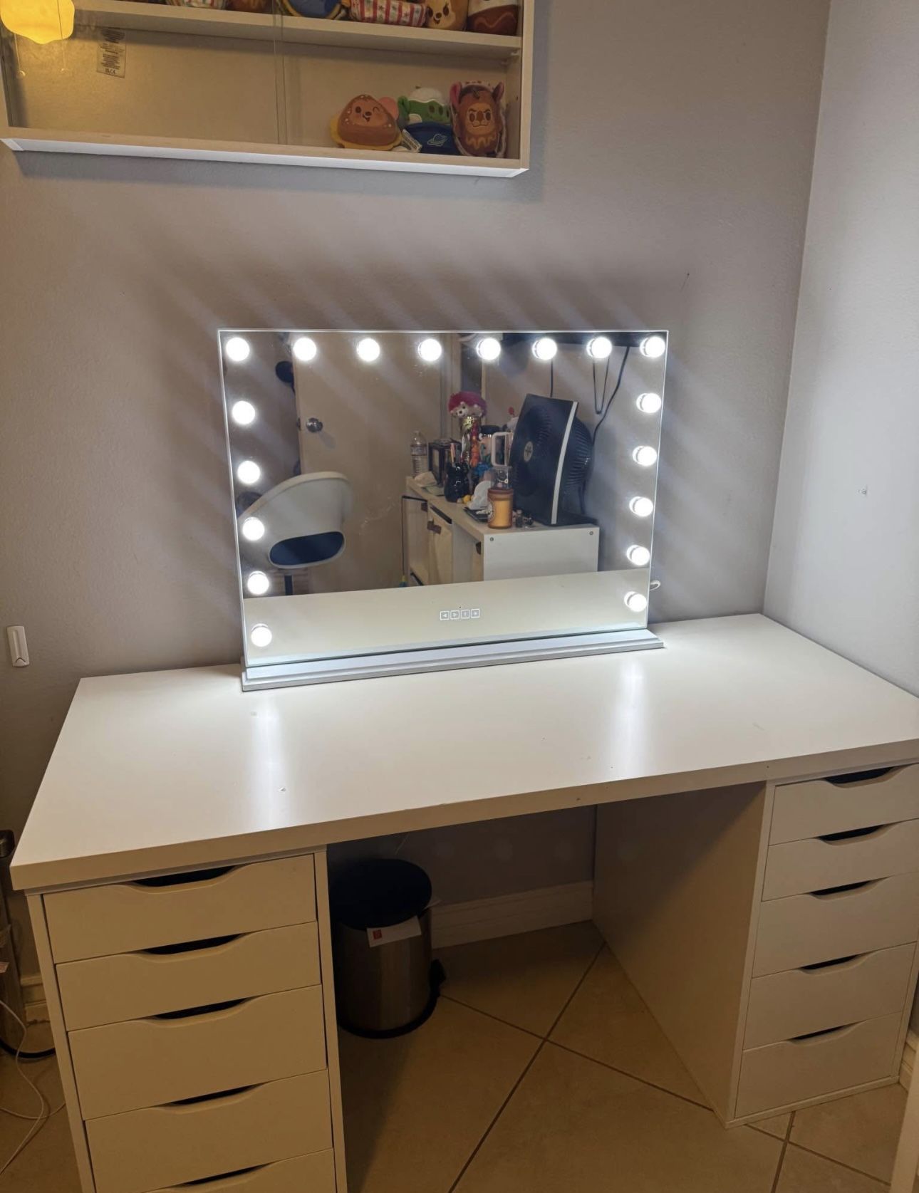 Vanity White LED Set 