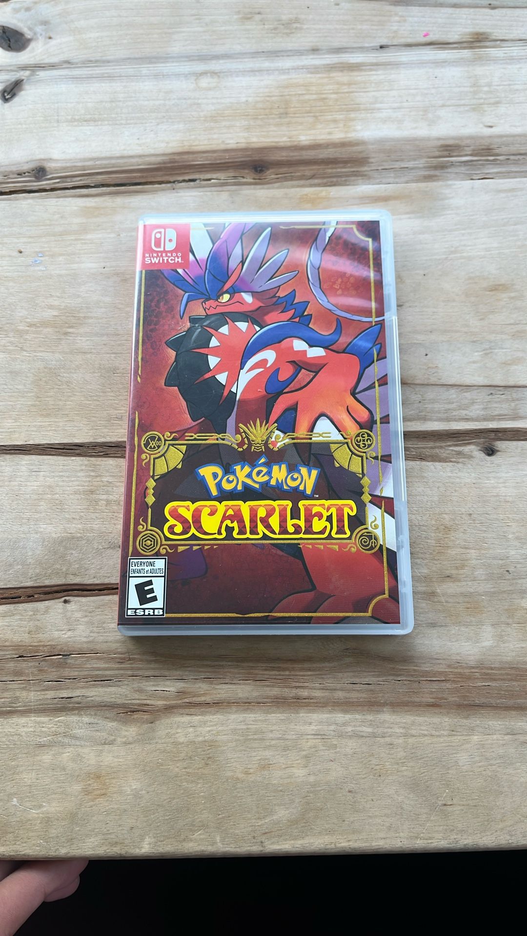 Pokémon scarlet for the nintendo switch