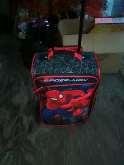 Spider man suitcase