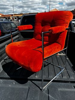 Thin Line Dining or Occasional Chair Attributed to Milo Baughman for Thayer Coggin