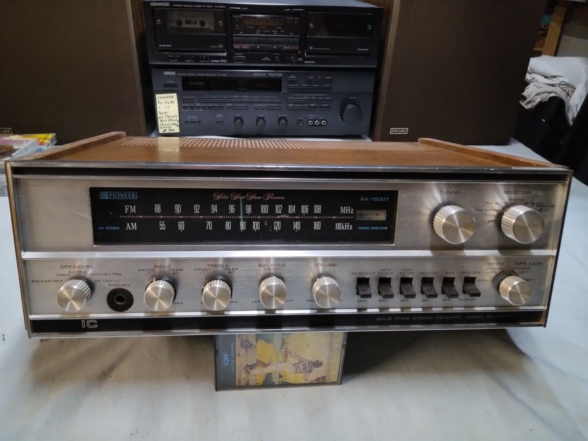 PIONEER SX-1500T VINTAGE STEREO RECEIVER AMPLIFIER