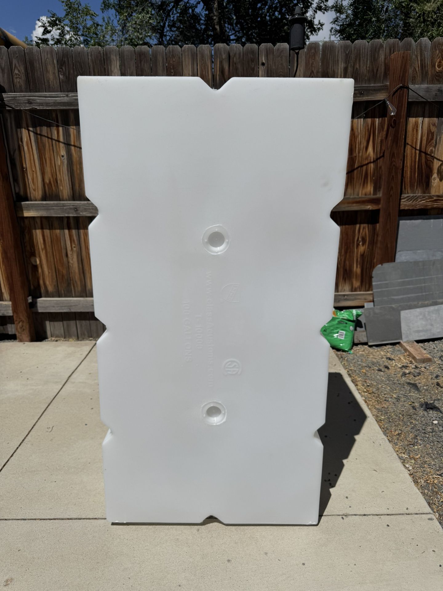 100 Gallon Fresh / Gray Water Holding Tanks