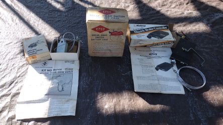 KELSEY HAYES Automatic Electric Brake Controller Kit 81740A and  Break-Away Switch 