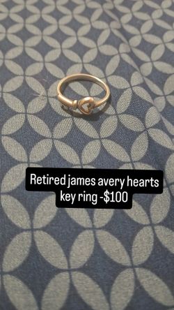 Retired james avery ring