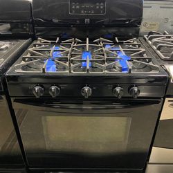 Kemmore Gas Stove 5 Burners Black