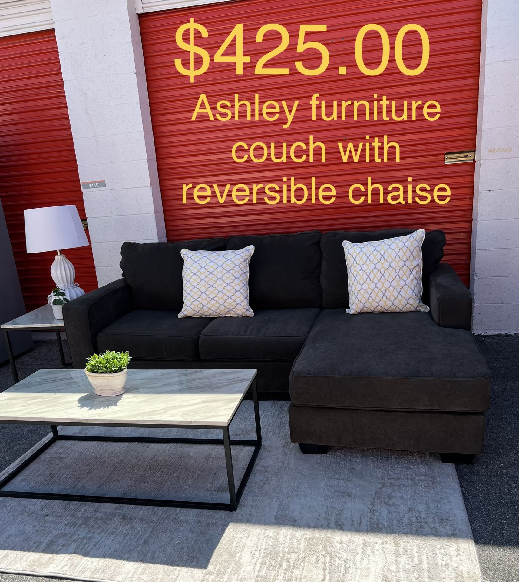 Ashley Furniture Couch With Reversible Chase