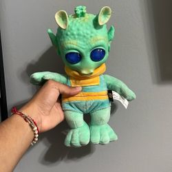 Star Wars - Galactic Pals - BABY RODIAN - Plush 12" - Mattel, VG!