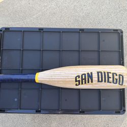 Mini Padres Baseball Bat