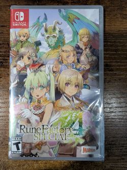 Nintendo switch Rune Factory 4 Special