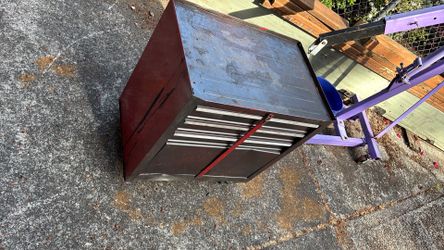 Rolling tool box, craftsman