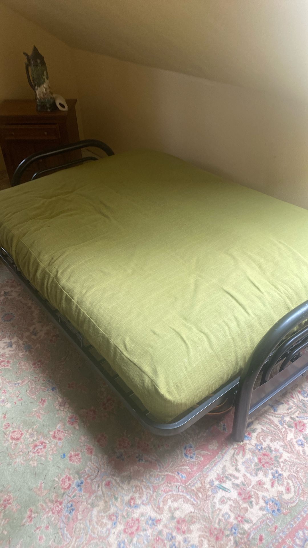 Futon With Metal Frame 
