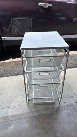 Super cute metal drawers