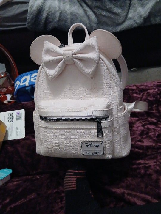 Pink Mini Mouse Backpack