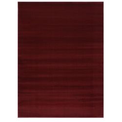 8/10 Solid plain  Burgundy Rug